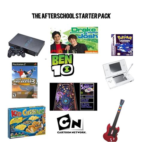 2000s Afterschool Starter Pack Made This Originally For My Ig