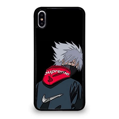 Supreme Kakashi Naruto Iphone Xs Max Case Best Custom Phone Cover Cool Personalized Design