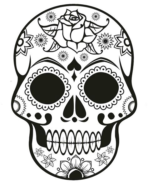 Candy Skull Drawing At Getdrawings Free Download