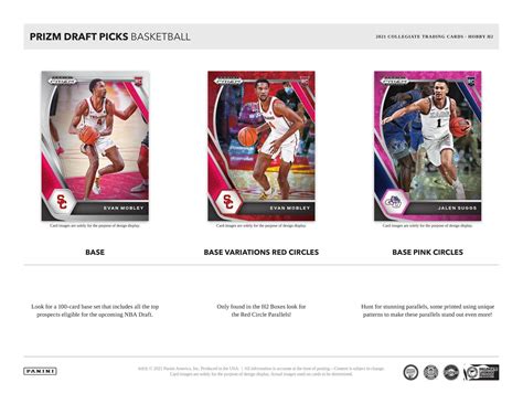 2021 22 Panini Prizm Draft Picks Basketball H2 Box Da Card World