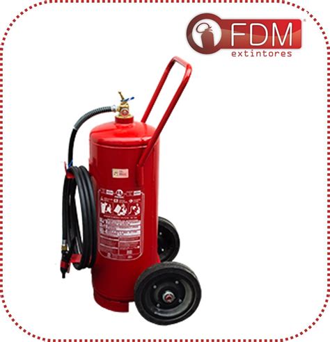 Extintor 30 Kg Pqs Abc 10a 80bc Fdm Extintores E Gases