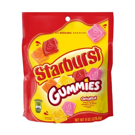 Starburst Gummies Originals Candy Bag 8 Oz Gummy Candy Starburst