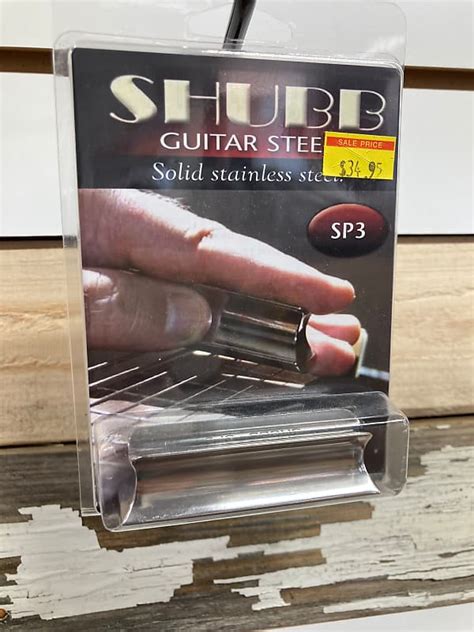 Shubb Sp3 Double Cutaway Solid Stainless Steel Guitar Steel Reverb