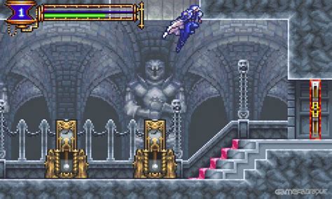 The script for the french and german versions of the game are still present in the us version. Castlevania: Aria of Sorrow Download | GameFabrique