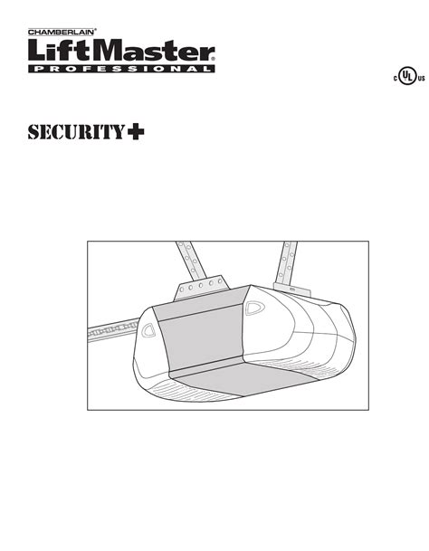 User Manual Liftmaster 3265 English 36 Pages