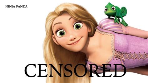 Tangled Unnecessary Censorship Censored Disney Pixar Parody Bleep Video Youtube