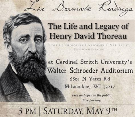 The Life And Legacy Of Henry David Thoreau May 9