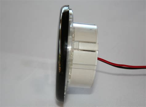 Partsam 4pcs 3 blue led oblong courtesy light. 3" LED Recessed Cabin Light - White LED, 12VDC ...