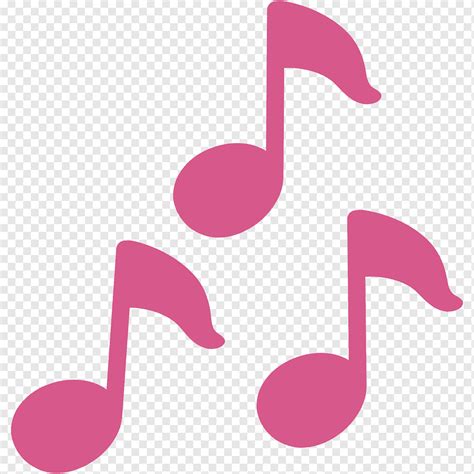 Emoji Nota musical Violino Partituras notas musicais miscelânea roxo