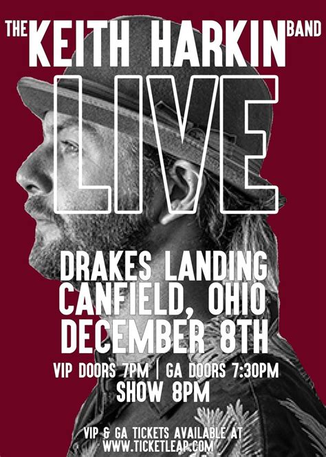 The Keith Harkin Band~drakes Landing~canfield Ohio~dec 8th Mercy