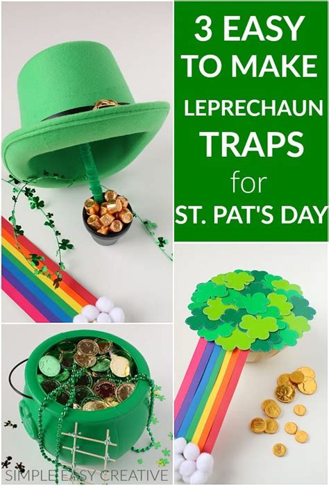 Leprechaun and st patrick's day small decorations for potted. How to Make a Leprechaun Trap #leprechauntraps # ...