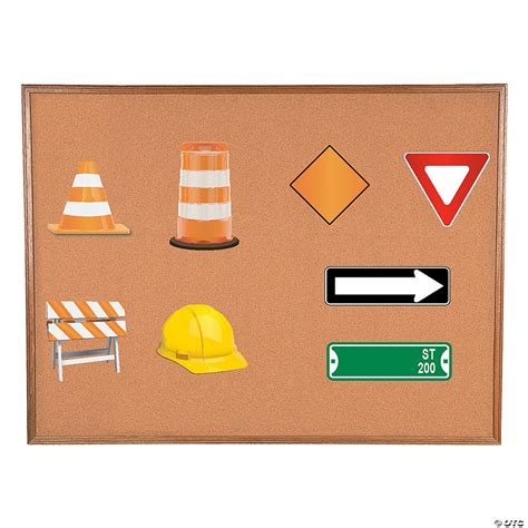 Road Construction Bulletin Board Cutouts Oriental Trading