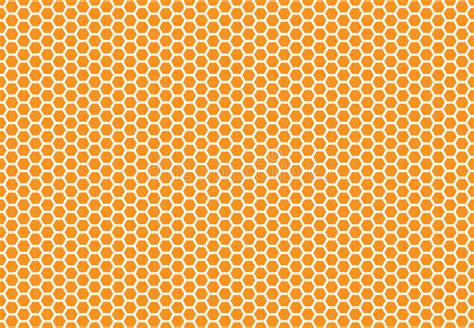 Honeycomb Seamless Background Simple Seamless Pattern Of Bees