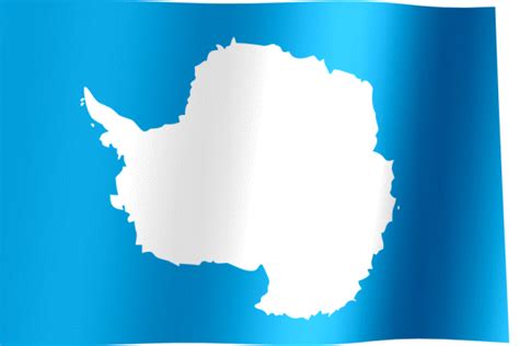 Flag Of Antarctica  All Waving Flags