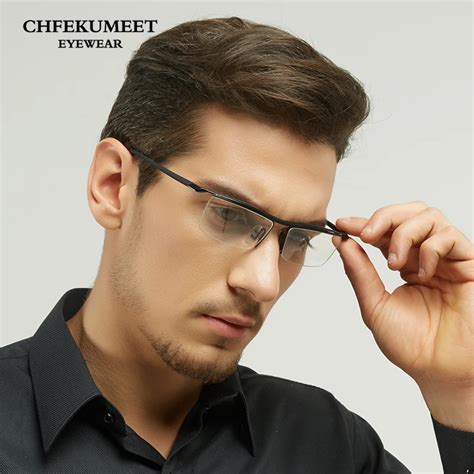buy chfekumeet 2018 tr90 frame prescription glasses spectacles men myopia