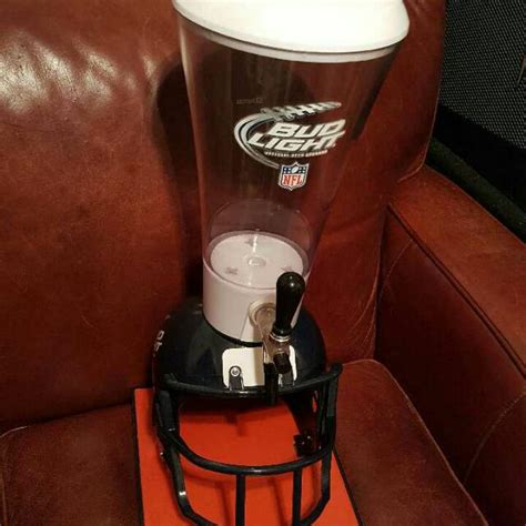 Bud Light Football Helmet Beer Tower Shelly Lighting