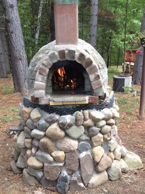 Build this easy adobe cooker in a weekend. This is our backyard brick oven. « Chequamegongirl