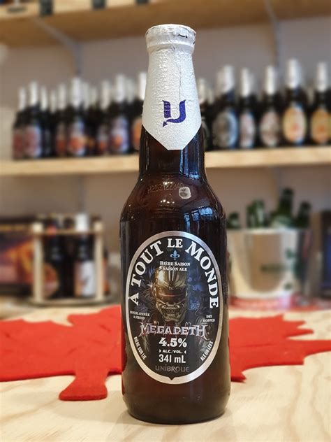 Bière À Tout Le Monde 45 341ml Unibroue Comptoir De Québec