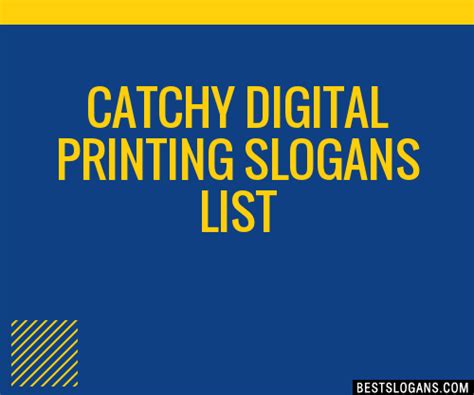 30 Catchy Digital Printing Slogans List Taglines Phrases And Names 2021
