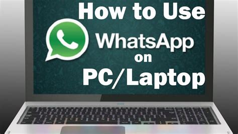 how to use whatsapp on pc laptop without bluestacks youtube