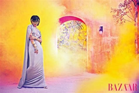 Rihanna Models The New Modesty In Harpers Bazaar Arabia Rihanna