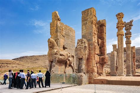 Magnificent Ruins Of The Ancient City Of Persepolis Earth Is Mysterious