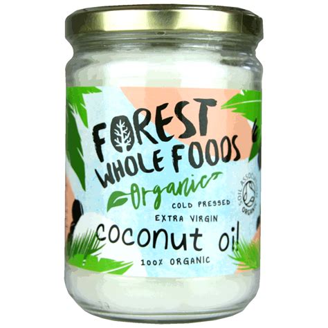 Organic Extra Virgin Coconut Oil 500ml Forest Whole Foods