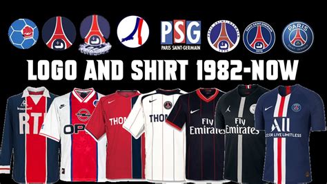 All Paris Saint Germain Fc Logo And Football Kits In History 1982