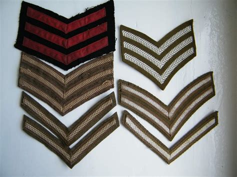 A long region of a single colour in a repeating pattern of similar regions. sergeant stripes