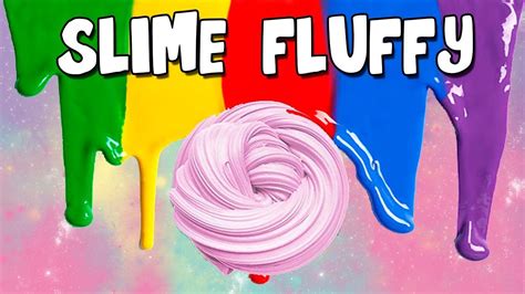 Slime Con Espuma De Afeitar Fluffy Youtube