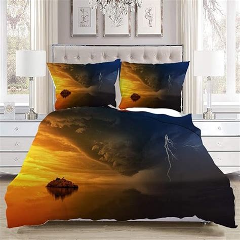 Sunset Bedding Comfortersluxury Soft Comfortable Sunset