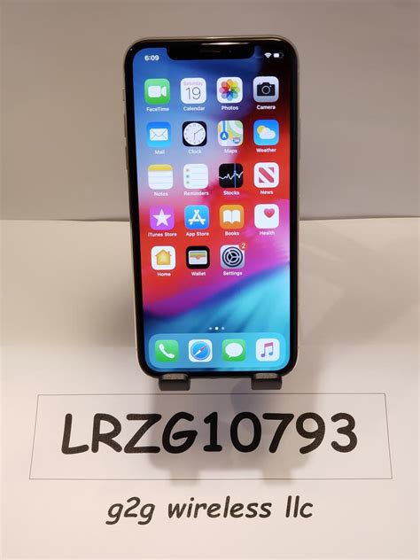 Apple Iphone X Unlocked Silver 64gb A1865 Lrzg10793 Swappa