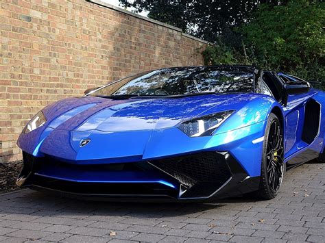 2016 Used Lamborghini Aventador Sv Roadster Blue Nethuns