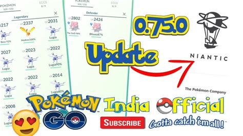 Pokémon Go New Update 0750 Gameplay Youtube