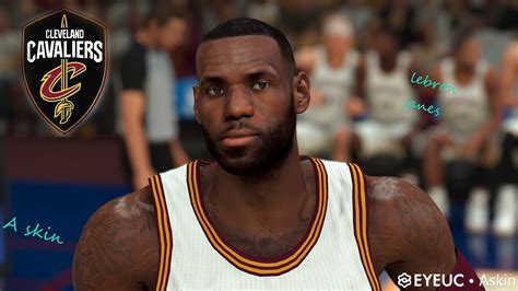 Lebron James Cyberface And Body Model Cavaliers Version By Askin For