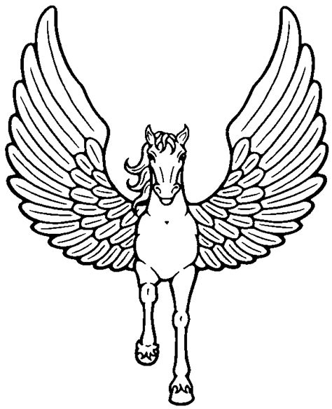 12 Printable Pegasus Coloring Pages For Girls And Adults Print Color Craft