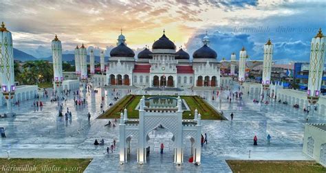 Masjid Raya Baiturrahman Banda Aceh Wisata Aceh