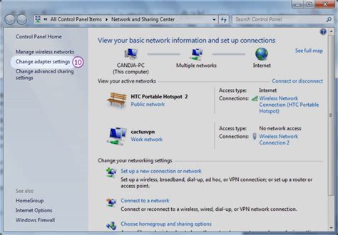 How To Share Vpn In Windows 7 Using Wi Fi Cactusvpn