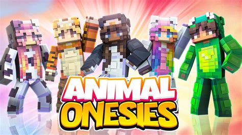 Animal Onesies By Cubecraft Games Minecraft Skin Pack Minecraft