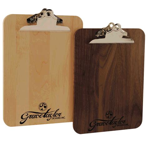 Custom Wood Clipboards Made In Usa Made To Spec