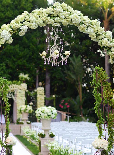 Luxury Wedding Ideas Chandeliers With Fresh Flowers