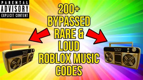 200 RARE BYPASSED ROBLOX AUDIO IDs CODES LOUD AND NEW WITH ANIME
