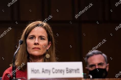 Supreme Court Nominee Judge Amy Coney Editorial Stock Photo Stock