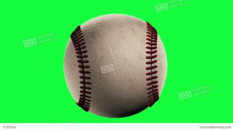 Baseball Loop Seamless Isolated On Green Screen Stock Animation 7139504