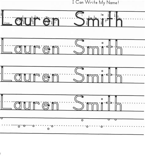 Printable Name Tracing Worksheets - Name Tracing Generator Free