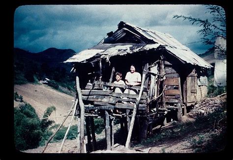 House In Rural Area 1950s What A Difference Puerto Rican People