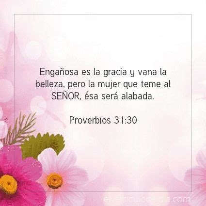 Proverbios Enga Osa Es La Gracia Y Vana La Belleza Pero La