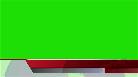 Free Hd Green Screen News Lower Third Animation For Graphic Use Youtube