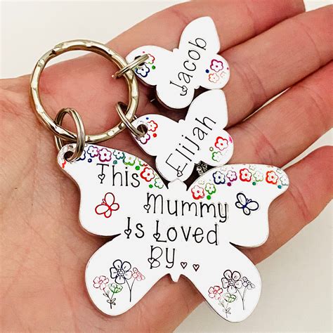 Personalised Keyring For Mummy T For Mum Personalized Mom Etsy