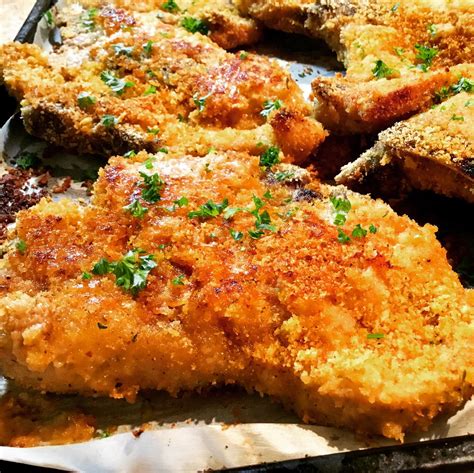 Bake in the preheated oven for 15 to 20 minutes, or until pork chops reach an internal temperature of 145 degrees f (which will depend on how thick the pork chops are).serve hot. Crispy Oven Baked Pork Chops | RecipeLion.com